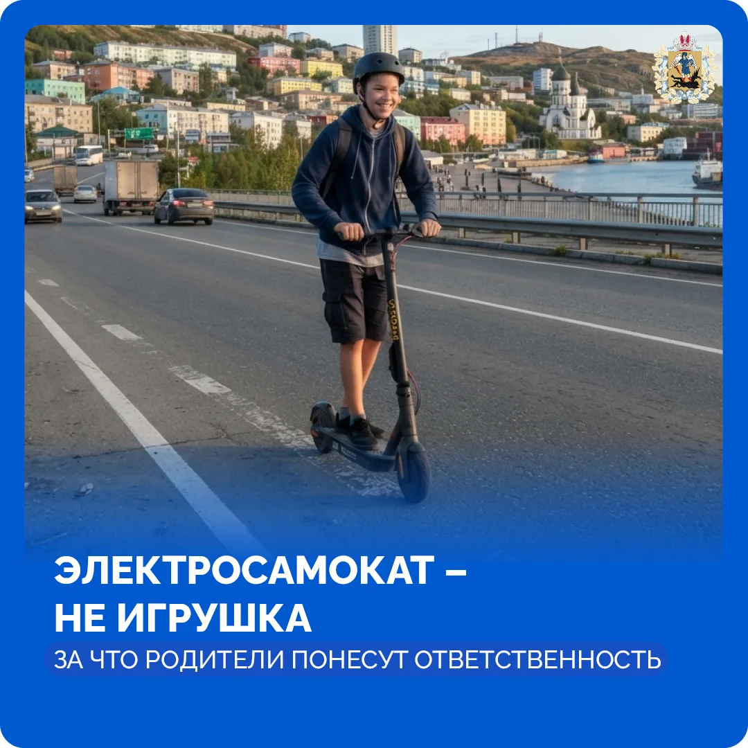 Родители несут ответственность за передачу несовершеннолетним электросамокатов и иных с...