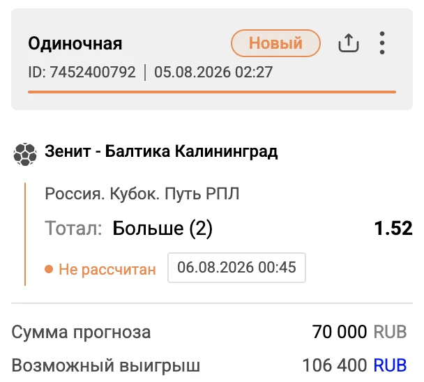 📋 Главные факторы для ставки

🔥 Убийственная атака «Зенита»: Питерцы выдали мощнейший старт сезона