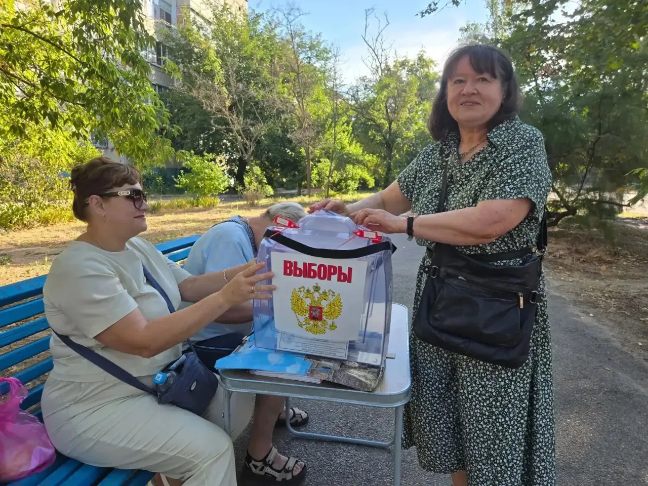 🗳️ Досрочное голосование проходит в прифронтовой Новой Каховке