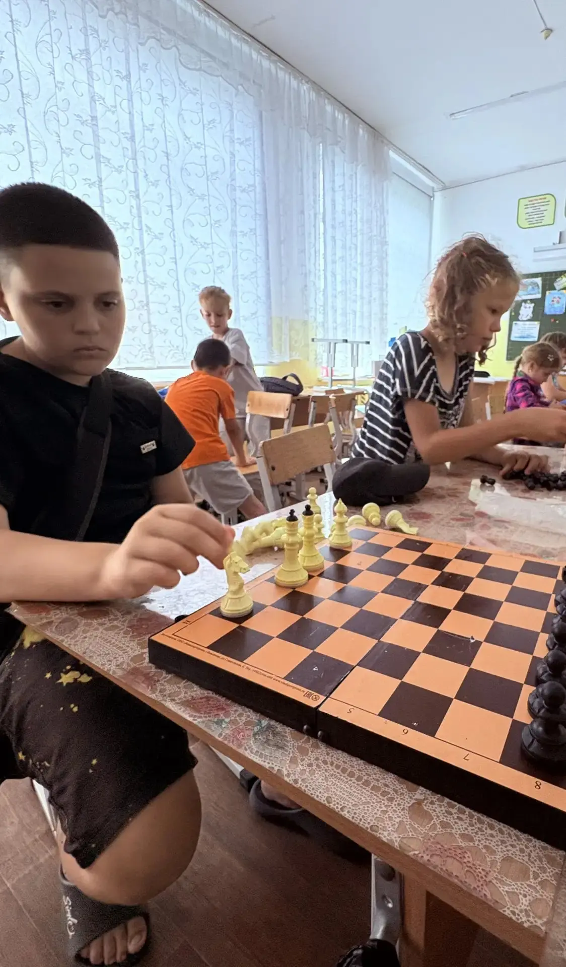 ♟️ Международный день шахмат в нашем лагере! ♟️