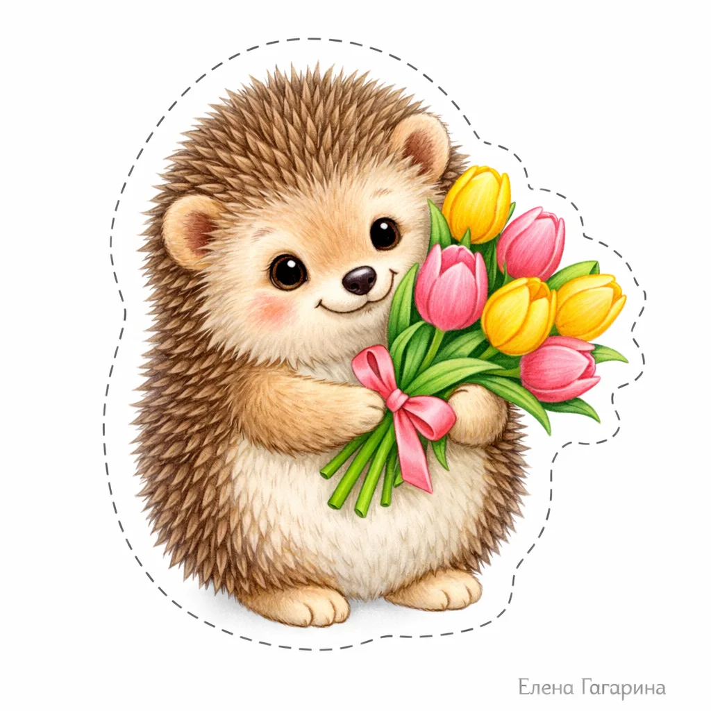 🌸 Весенняя коллекция для оформления 🌸  Нежные, яркие и добрые иллюстрации в стиле детских книг — для