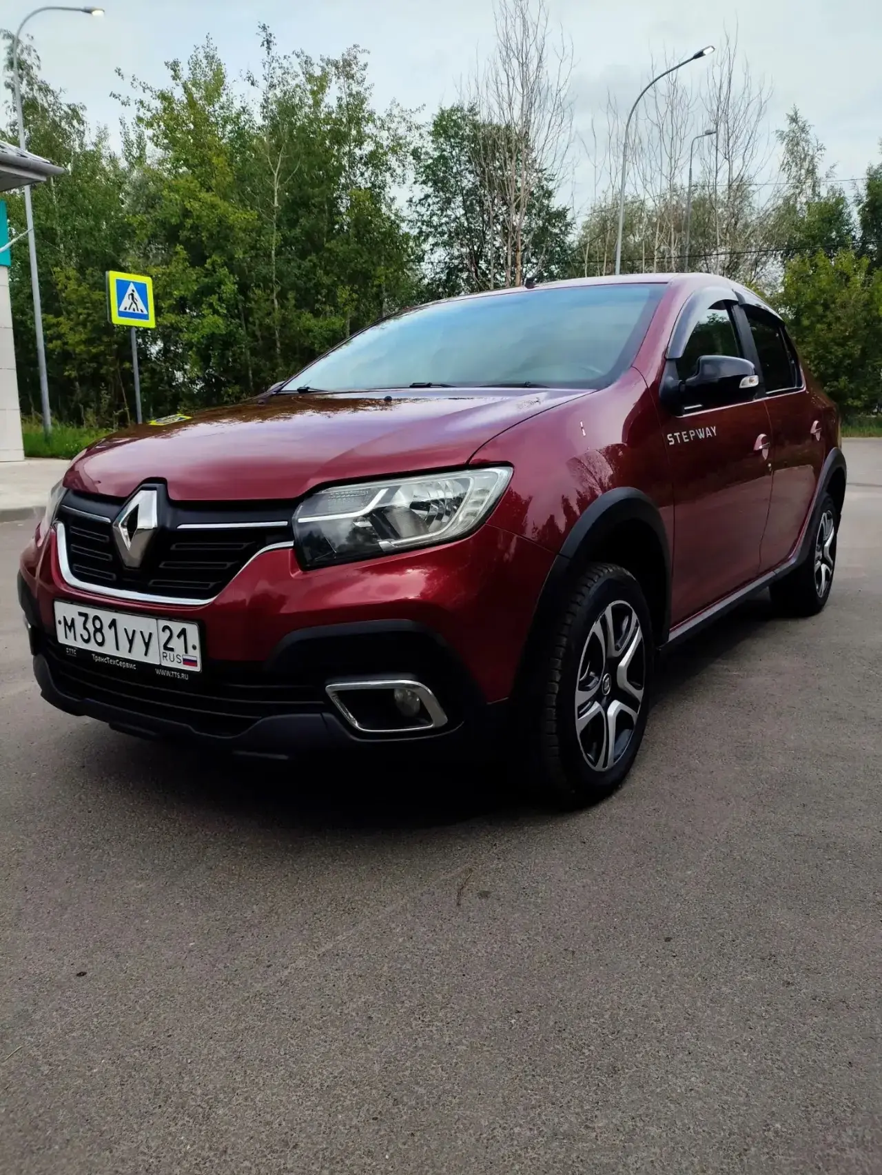 Renault Logan Stepway 1.6 CVT, 2018 год.