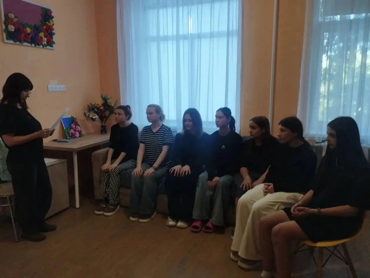 В школе‑интернате состоялась познавательная беседа «Сотвори своё будущее». ✨