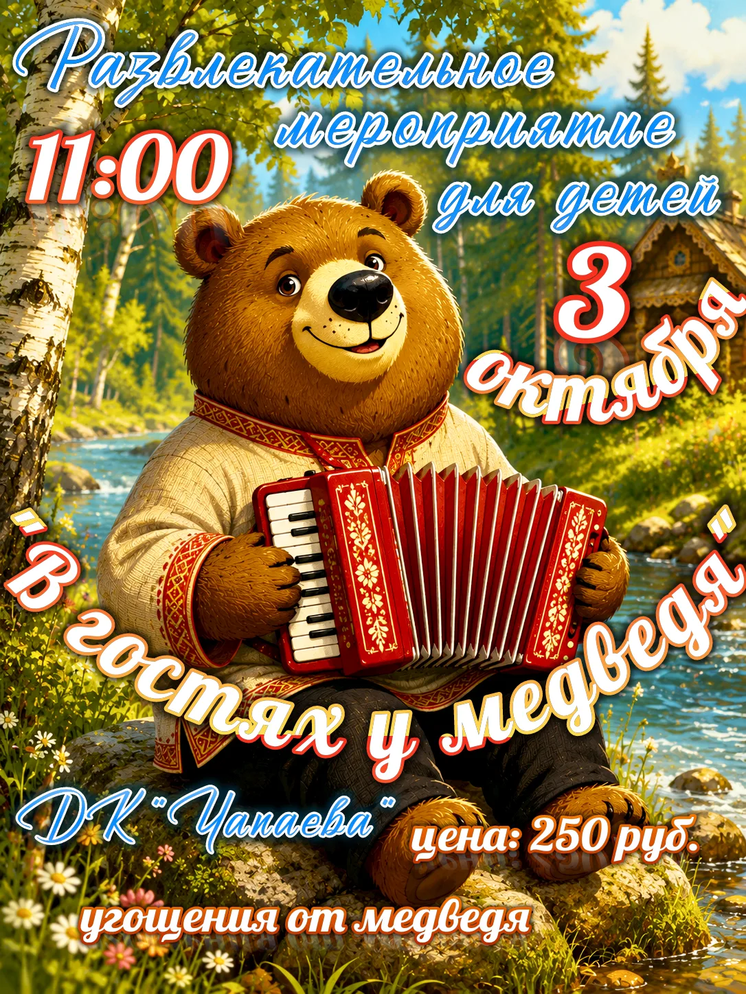 🎪✨ Внимание! Праздник в ДК «Чапаева»! ✨🎪