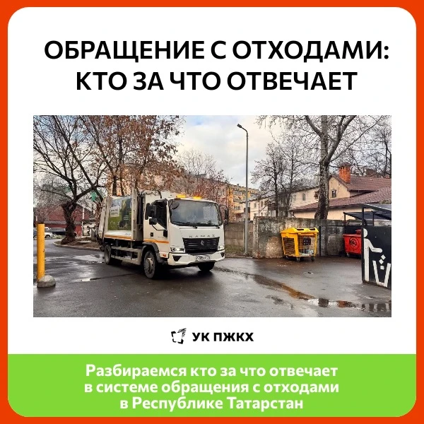 ❓ Кто за что отвечает в системе обращения с ТКО?