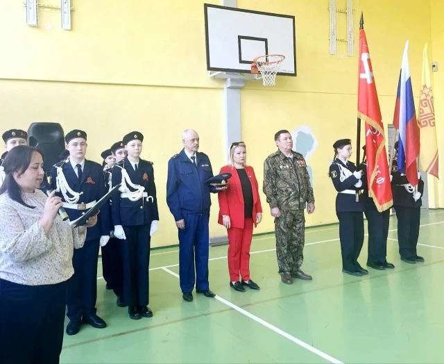 ПАМЯТЬ🎗УВАЖЕНИЕ🕊ГОРДОСТЬ🇷🇺  🗓 Сегодня, в МБОУ "Кугесьская СОШ № 1", прошло торжественное мероприятие