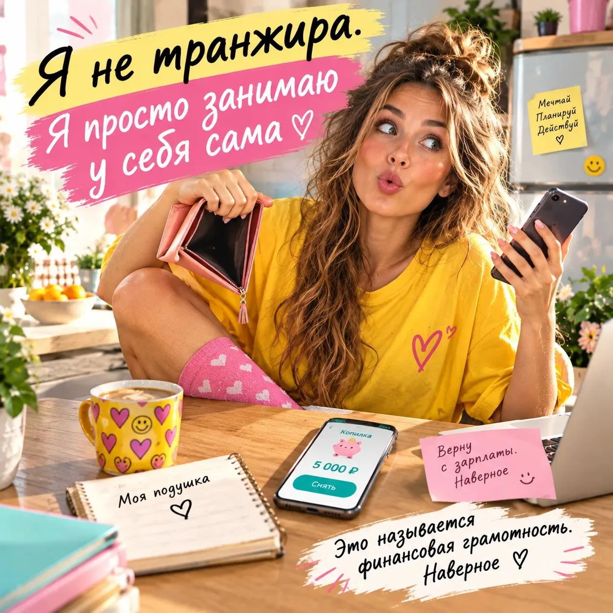 Я открыла электронную копилку💰.