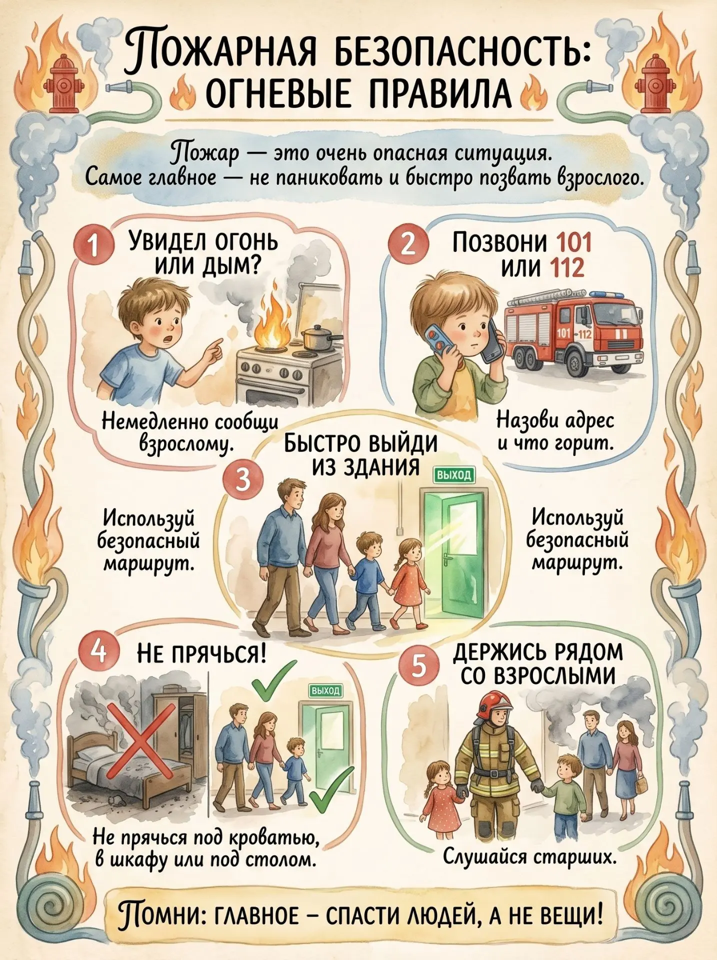 🔥 Пожарная безопасность