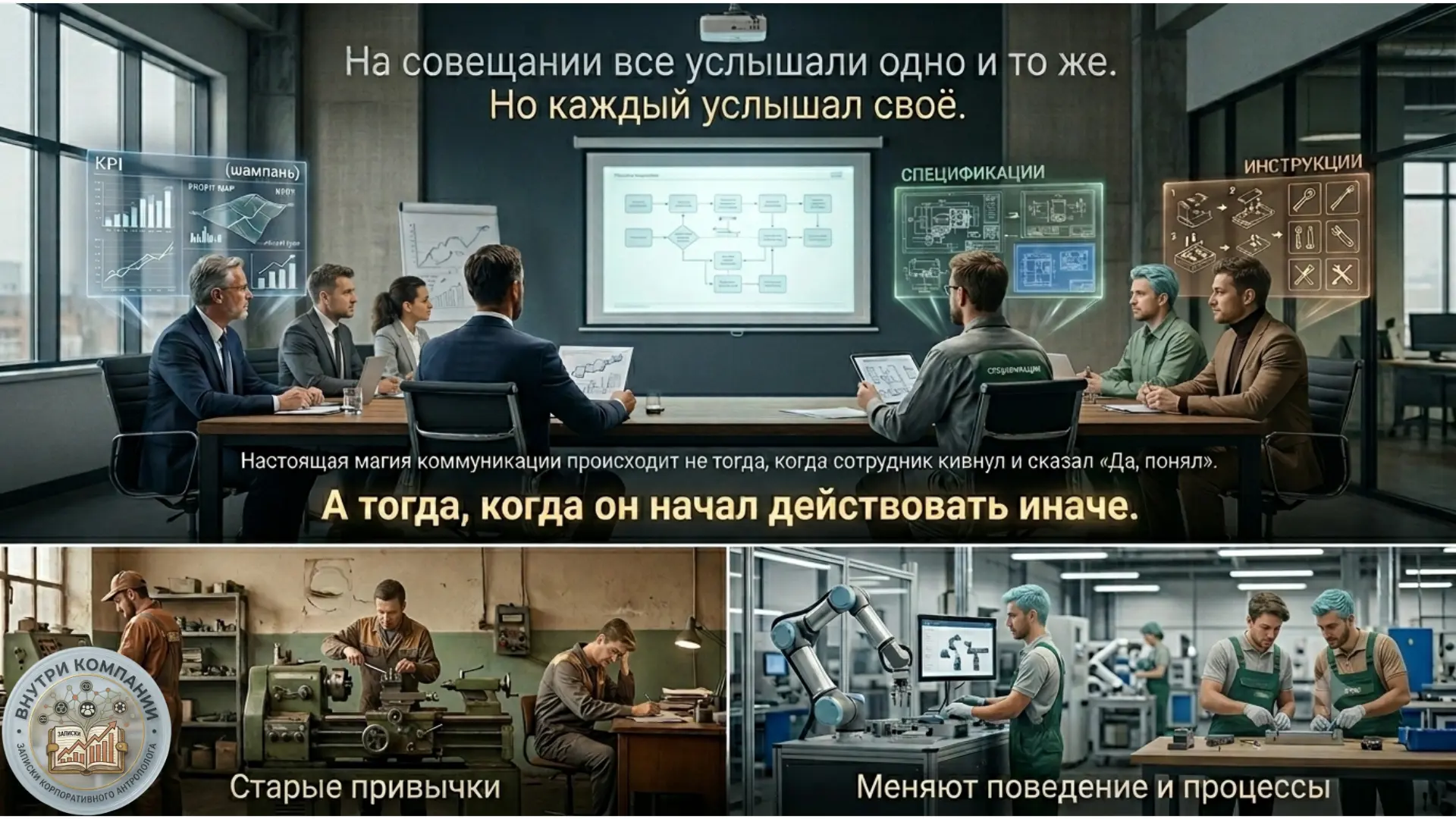 🧩 КОМПАНИЯ НАИЗНАНКУ