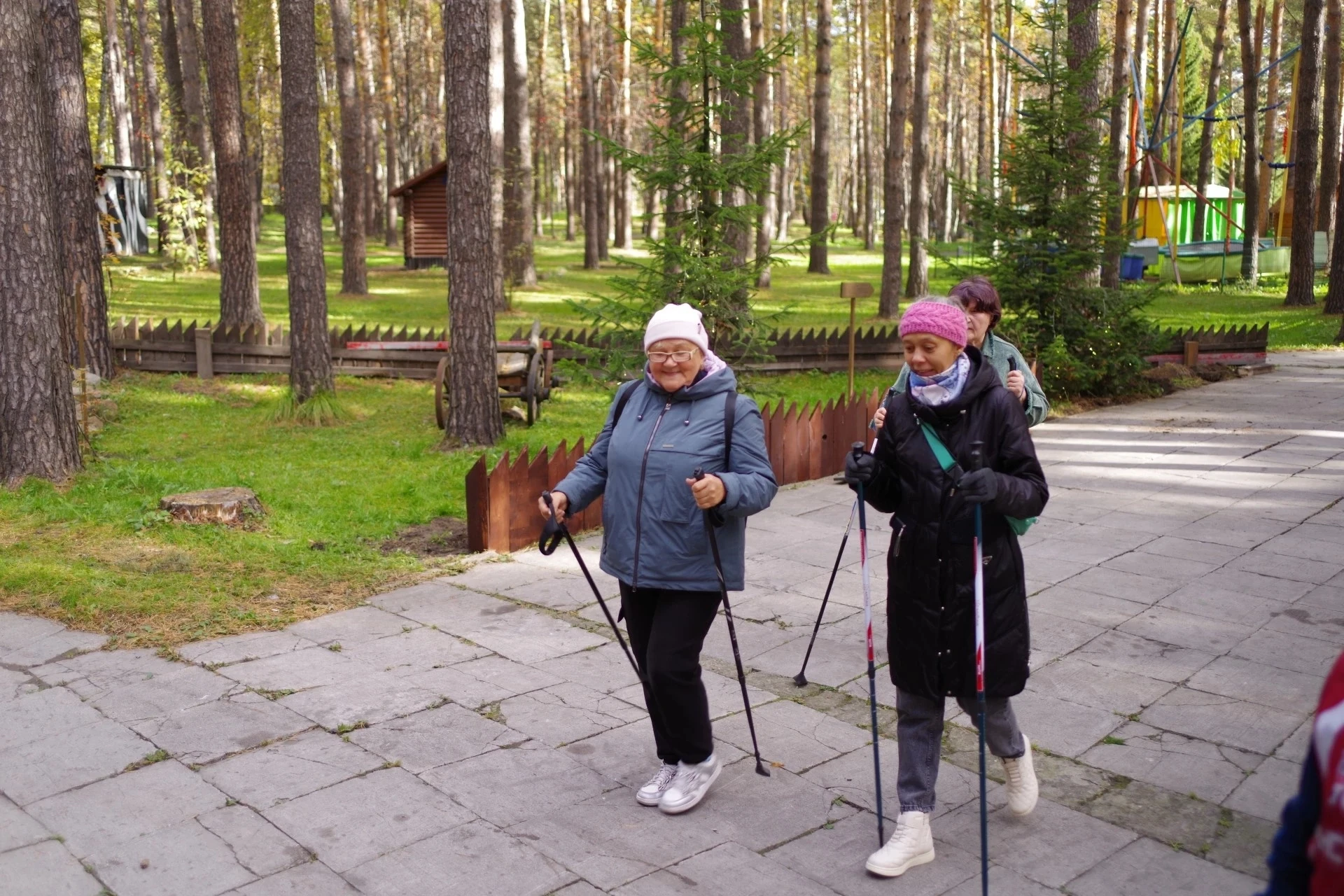 🍁 «Шаги здоровья» — бодрое начало Декады пожилого человека в Калининском районе!