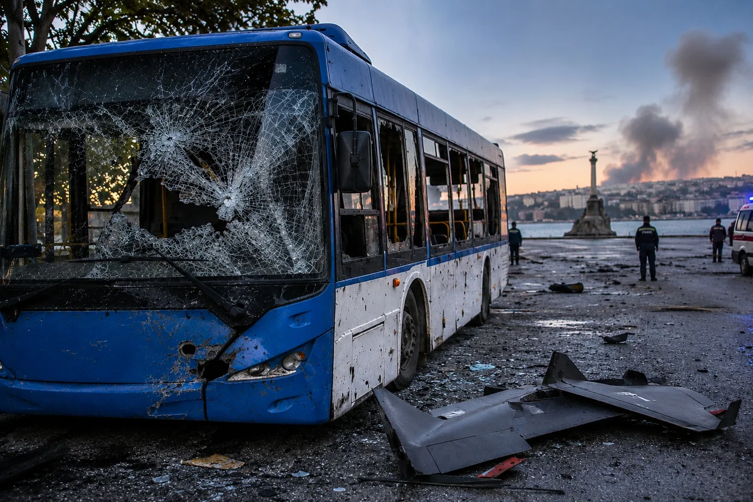 Число пострадавших при атаке БПЛА на Севастополь выросло до 10