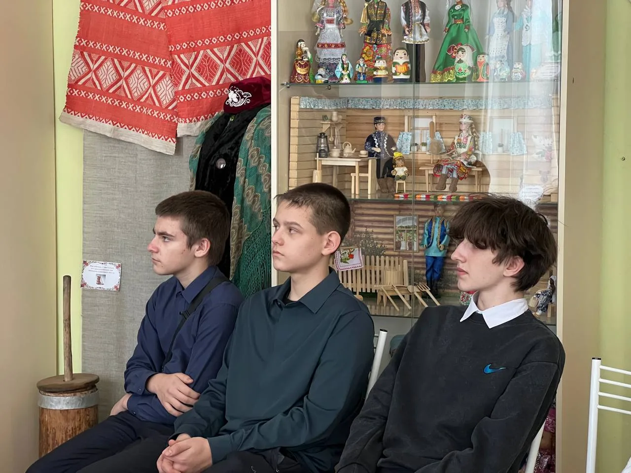 Сегодня наши восьмиклассники посетили литературно-познавательную программу "Письмо из окопа" ✉  Прог