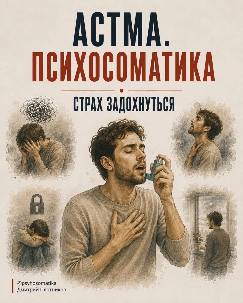 Он боялся не астмы. Он боялся остаться без ингалятора.
