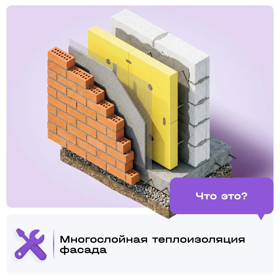Взгляните на стройку нашими глазами🏗️  Профдеформация — это когда в колючей минвате видишь тёплый св