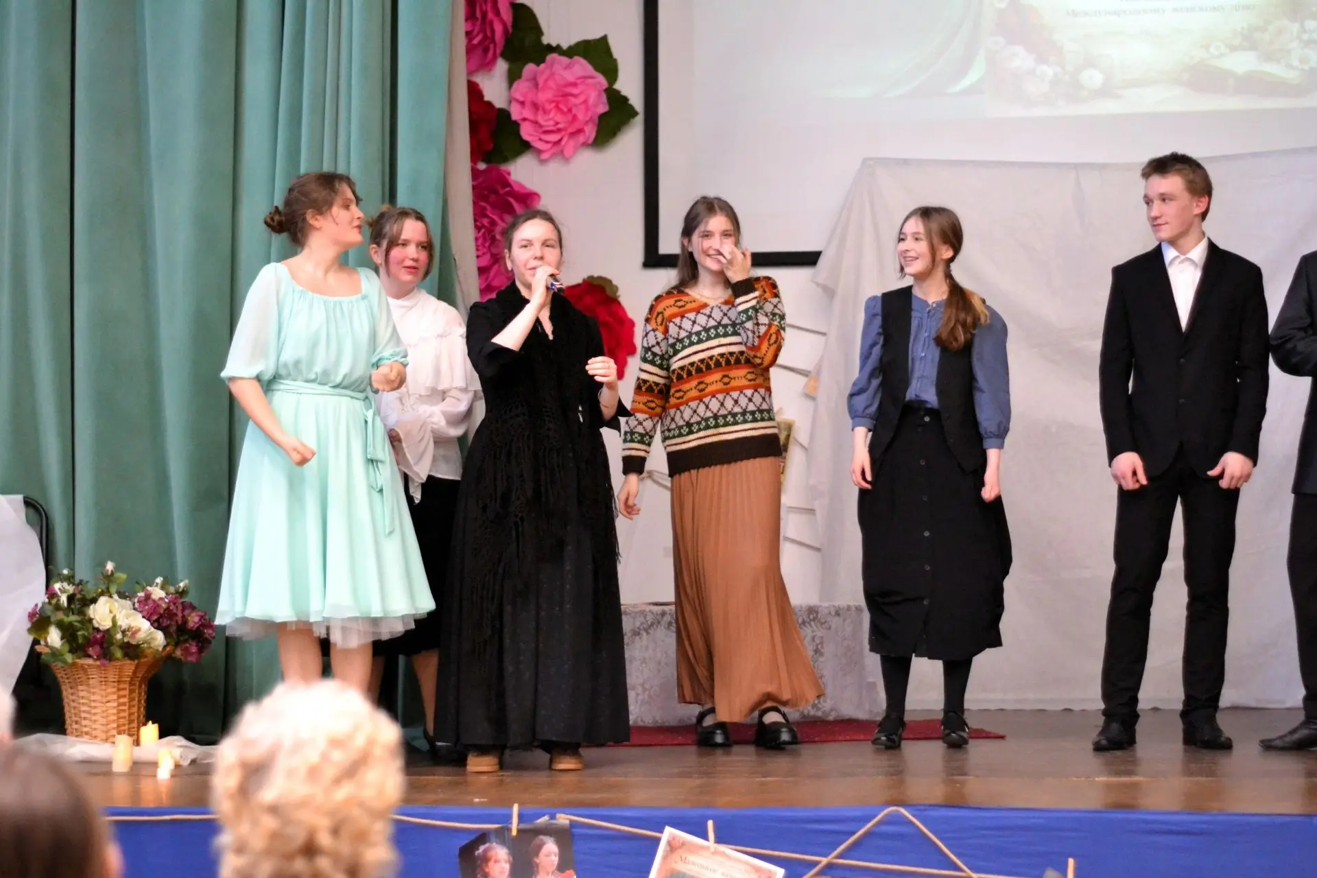🌸🎭 Премьера состоялась!  Вчера прошла премьера спектакля "Маленькие женщины: история четырёх сестер"