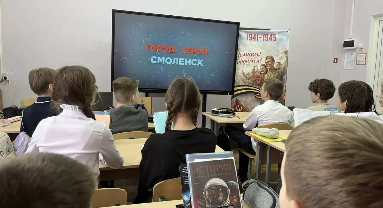 В нашей школе прошла акция «Кино Победы», посвящённая важным страницам истории и сохранению памяти о