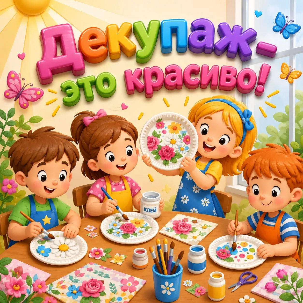 ☀🌺Декупаж — это волшебство, когда обычная вещь превращается в произведение искусства. ...