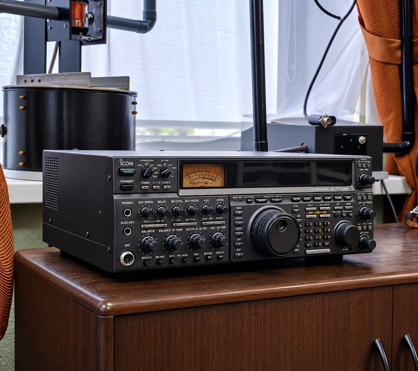 📣 «В мире радиоприемников». Трансивер Icom IC-775DXII