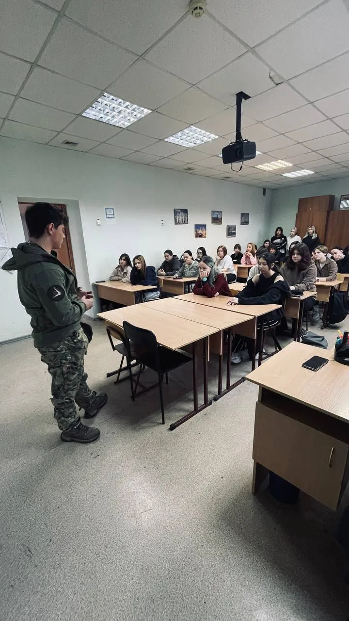 Сегодня в нашем техникуме состоялось вдохновляющее и трогательное событие — перед студе...