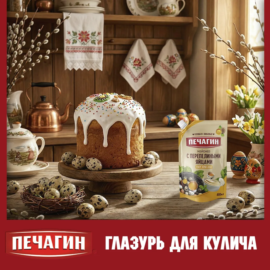 3 рецепта глазури для куличей.