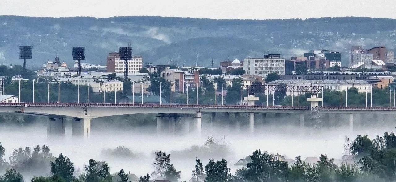 🌥 Туман над Ангарой. Сегодня

Фото: пресс-служба администрации Иркутска