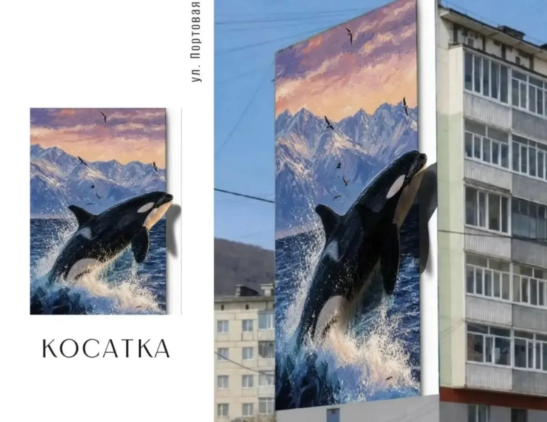 Сладко потягиваясь утром, идете на кухню сделать себе кофе, а в окно на вас косатка – как прыгнет! 
