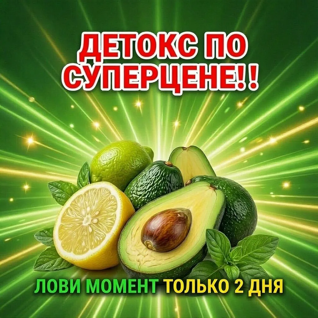 📌 ГОРЯЧАЯ НОВОСТЬ! СЕГОДНЯ В 12:00 СТАРТОВАЛА ЛУЧШАЯ ЦЕНА НА ДЕТОКС-ПРОГРАММУ В ЭТОМ Г...