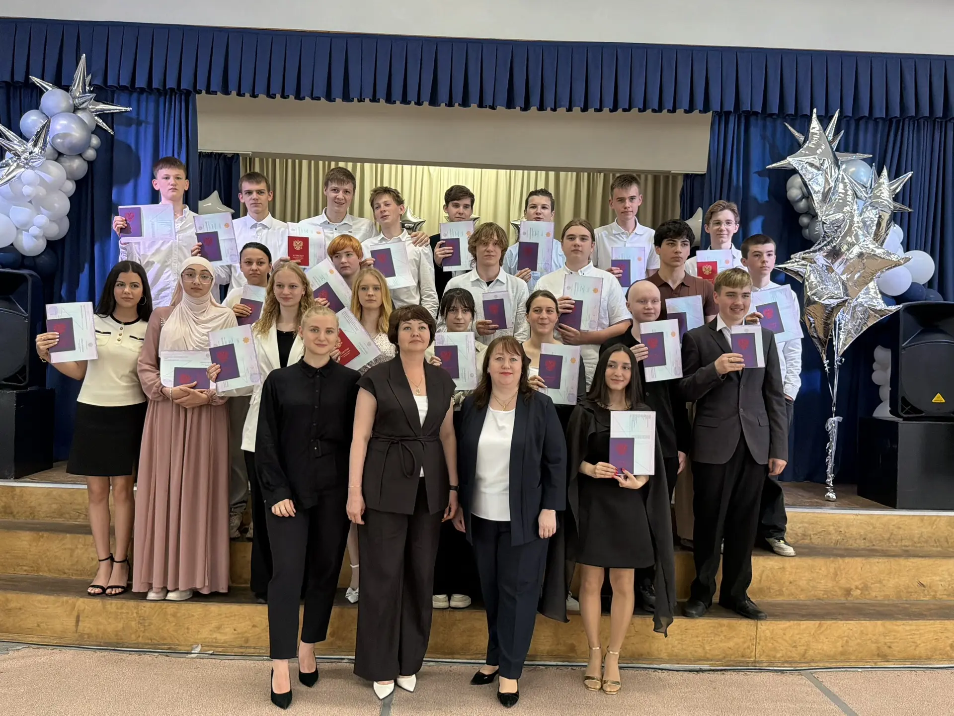 🎓 Вручение аттестатов об основном общем образовании!