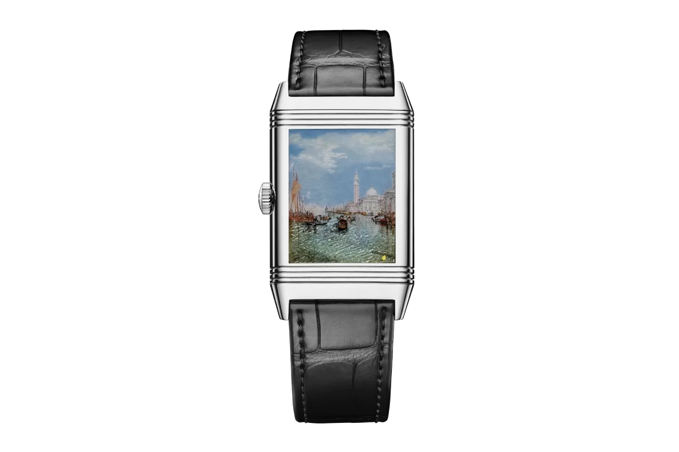И еще один художественный проект от грандов: четверка Reverso Tribute Enamel 'Turner’ с...