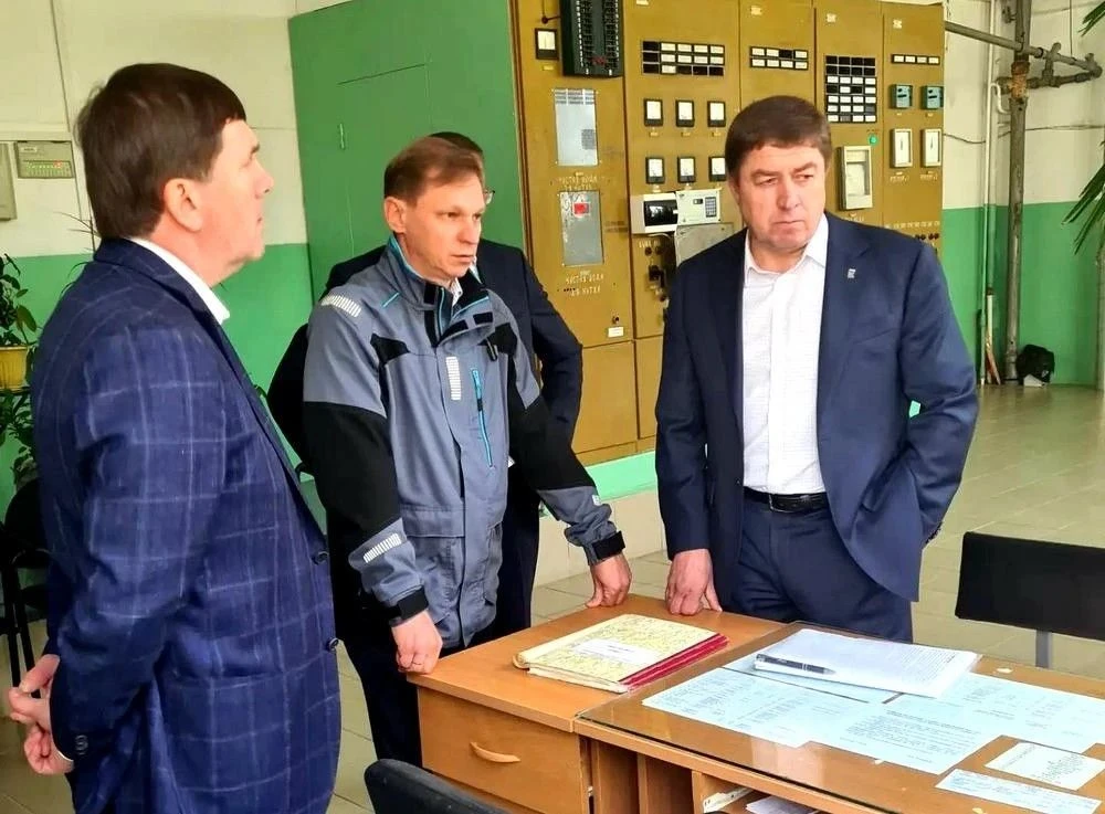 Сегодня объекты АО "Водоканал КУ" проинспектировали первый замгубернатора Свердловской ...