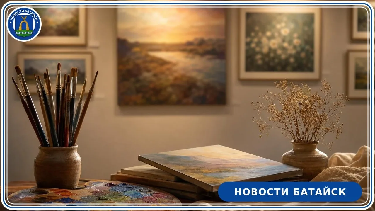 В музее Батайска — персональная выставка Кристины Подтопта