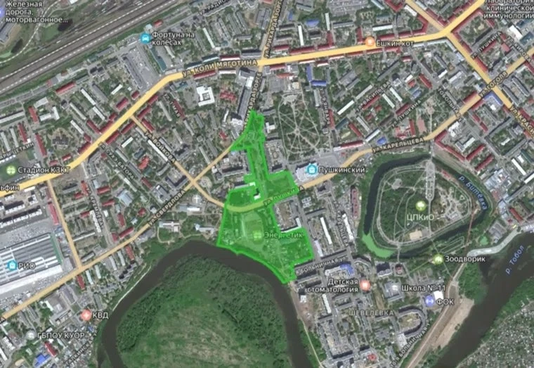 Десятки домов снесут у Тобола в Кургане