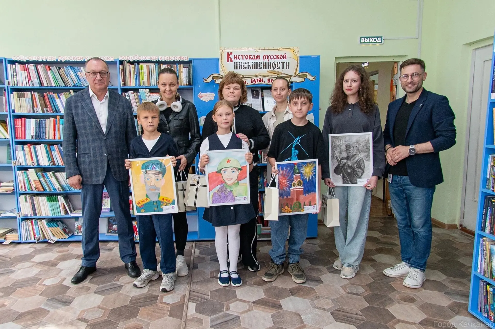 Конкурс юных художников подошёл к своему завершению. Вчера прошло награждение победителей. 
Мы благо