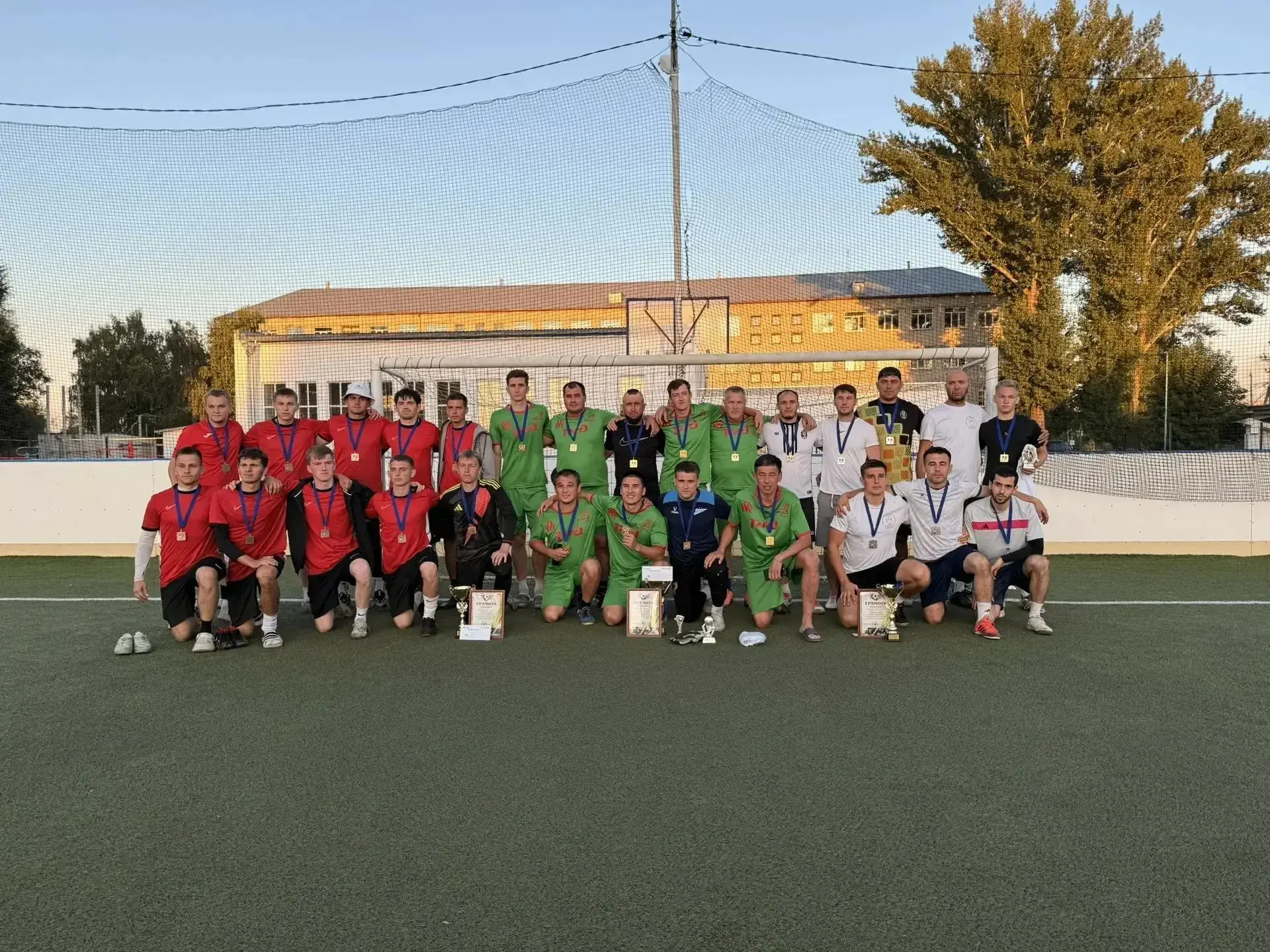 В г.Калининск прошли открытые соревнования г.Калининска Саратовской области по мини-фут...