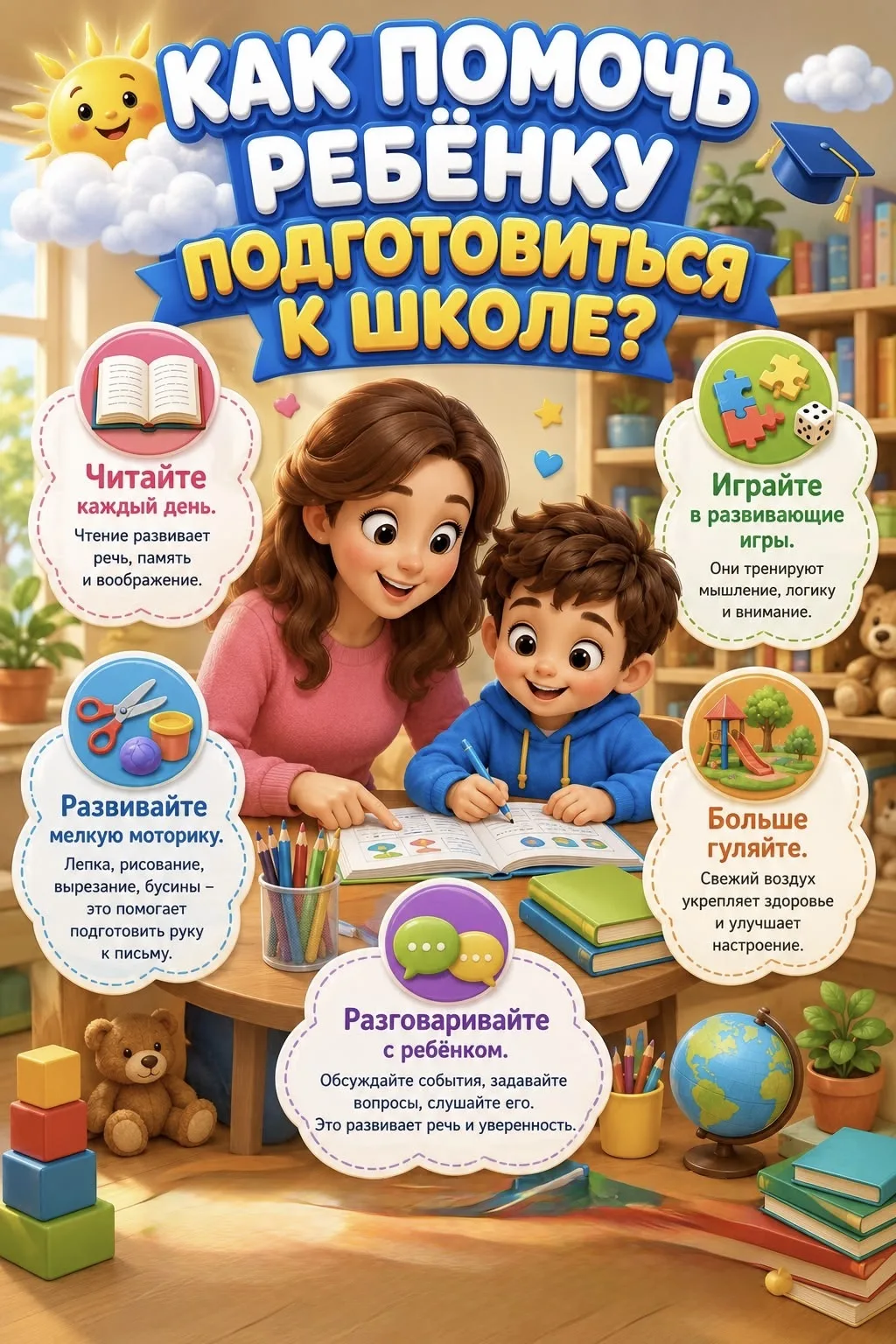 Лето практически пролетело 🍉, но это не повод для грусти! Впереди новые знания, встречи с друзьями 