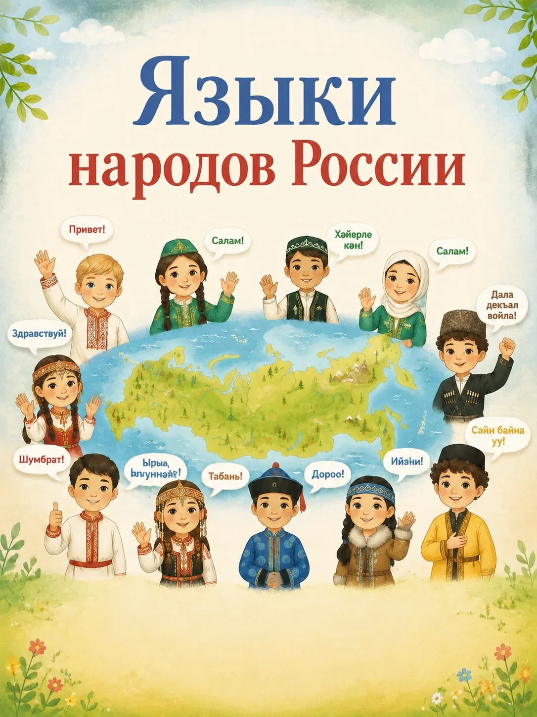 8 сентября отмечается День языков народов России 🇷🇺