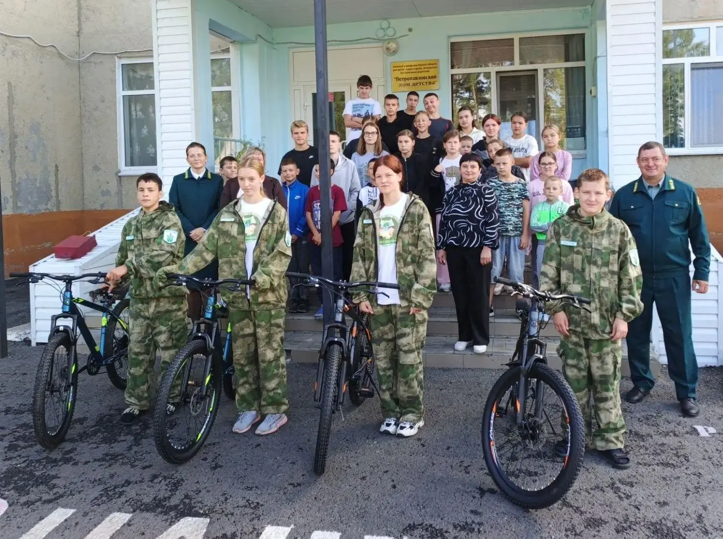 Велосипеды — лучшей команде слёта! 🚲