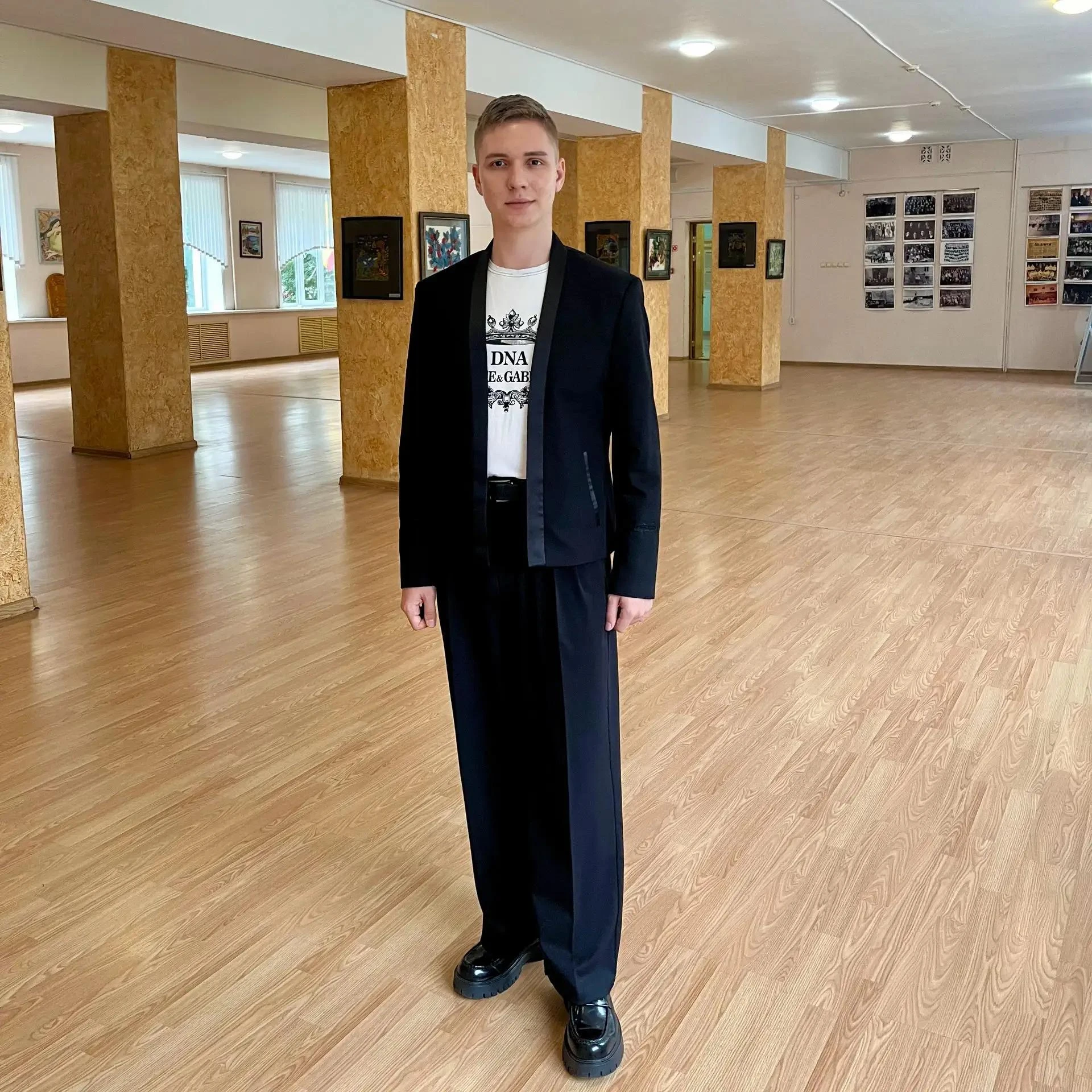 Антон Толкачёв и Илья Бердников (преп. Салмова И.В.) на Дне первокурсника в Педагогичес...