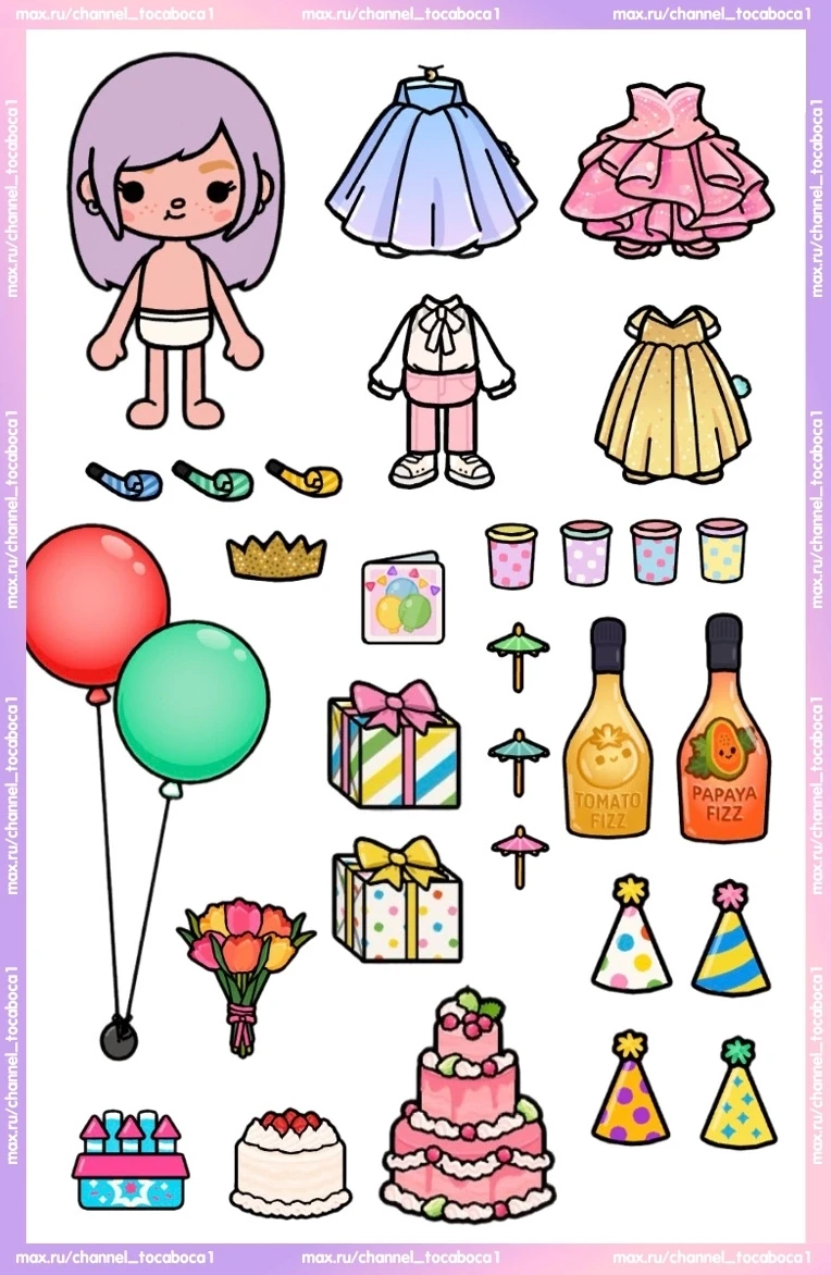 День рождения с Тока Бока 🎉🎂🎈

тока бока