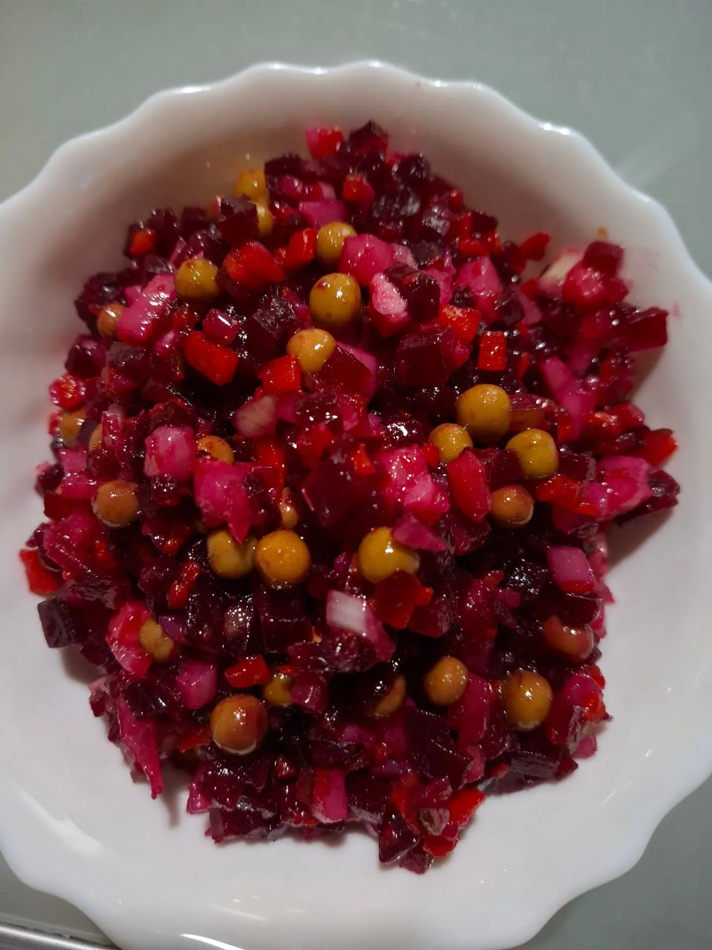 Сегодня опять винегрет😁😁😁. Состав всем известен, но мой секрет вкусного винегрета - ...