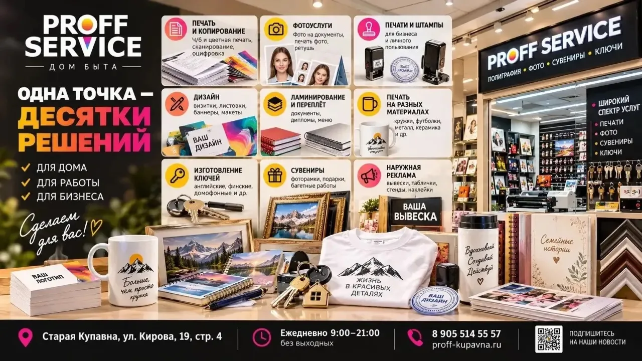 PROFF SERVICE — КОГДА НУЖНО СДЕЛАТЬ, А НЕ ИСКАТЬ, ГДЕ СДЕЛАТЬ