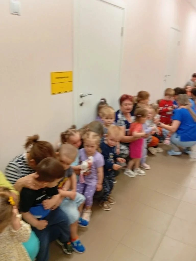 Сегодня в нашем детском саду была проведена тренировка по действиям при поступлении инф...