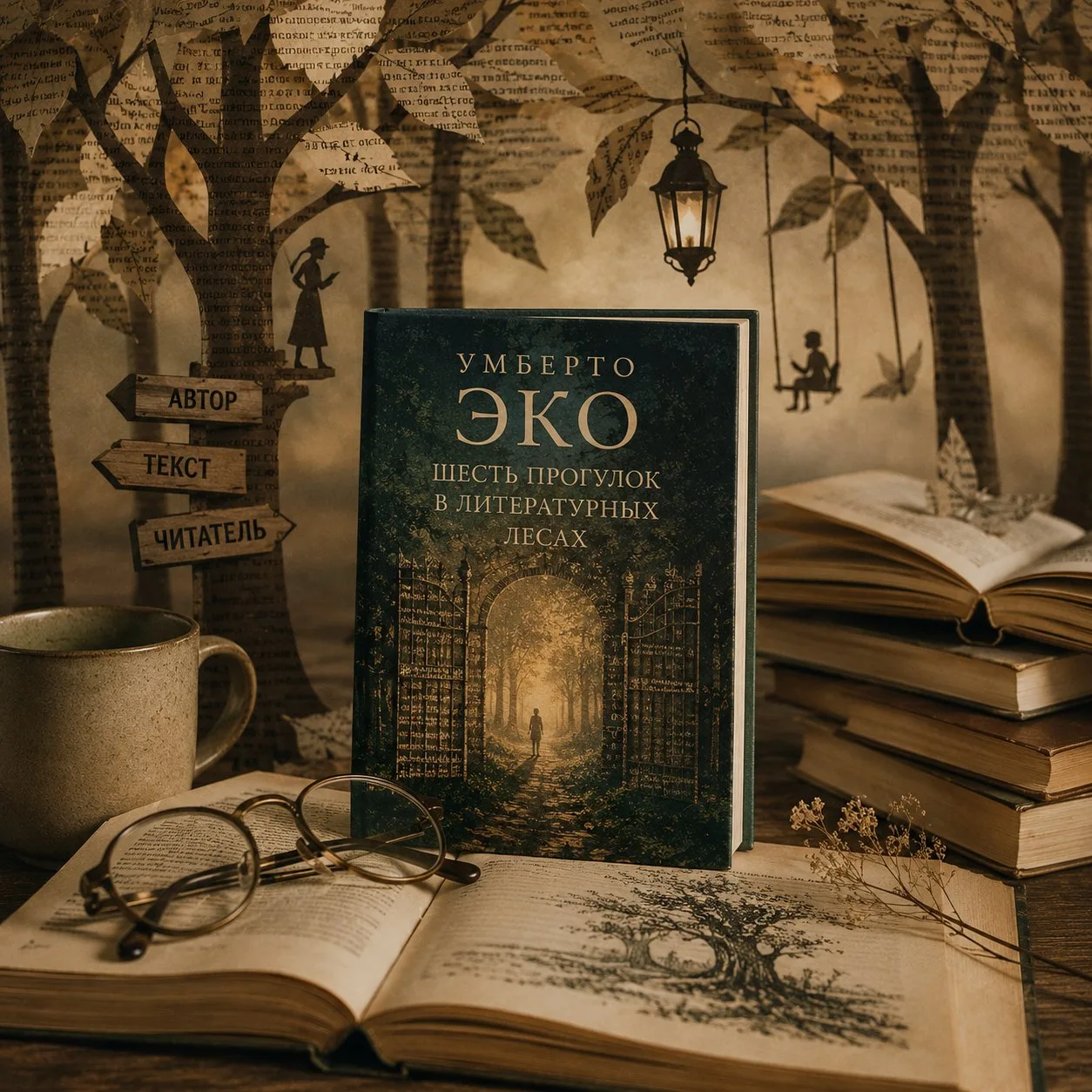 📚 Умберто Эко. «Шесть прогулок в литературных лесах»