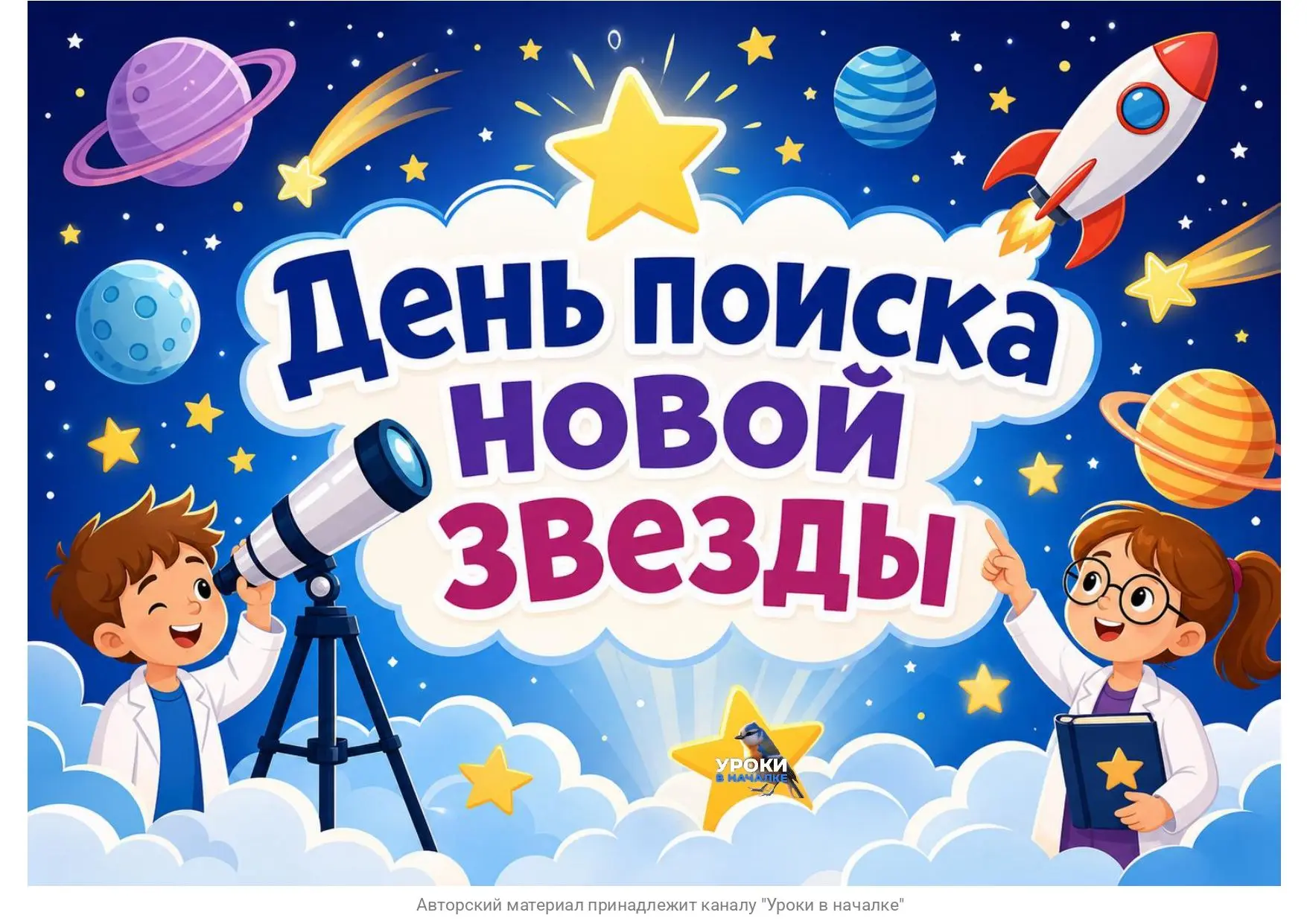 11 ИЮНЯ - ДЕНЬ ПОИСКА НОВОЙ ЗВЕЗДЫ 🌟
