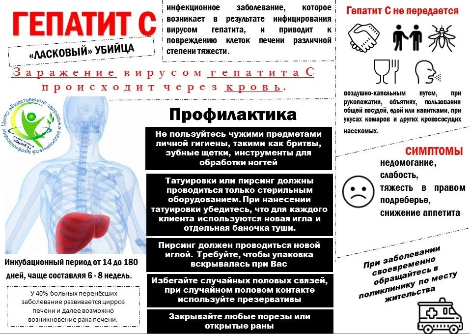 Гепатит С и его профилактика!