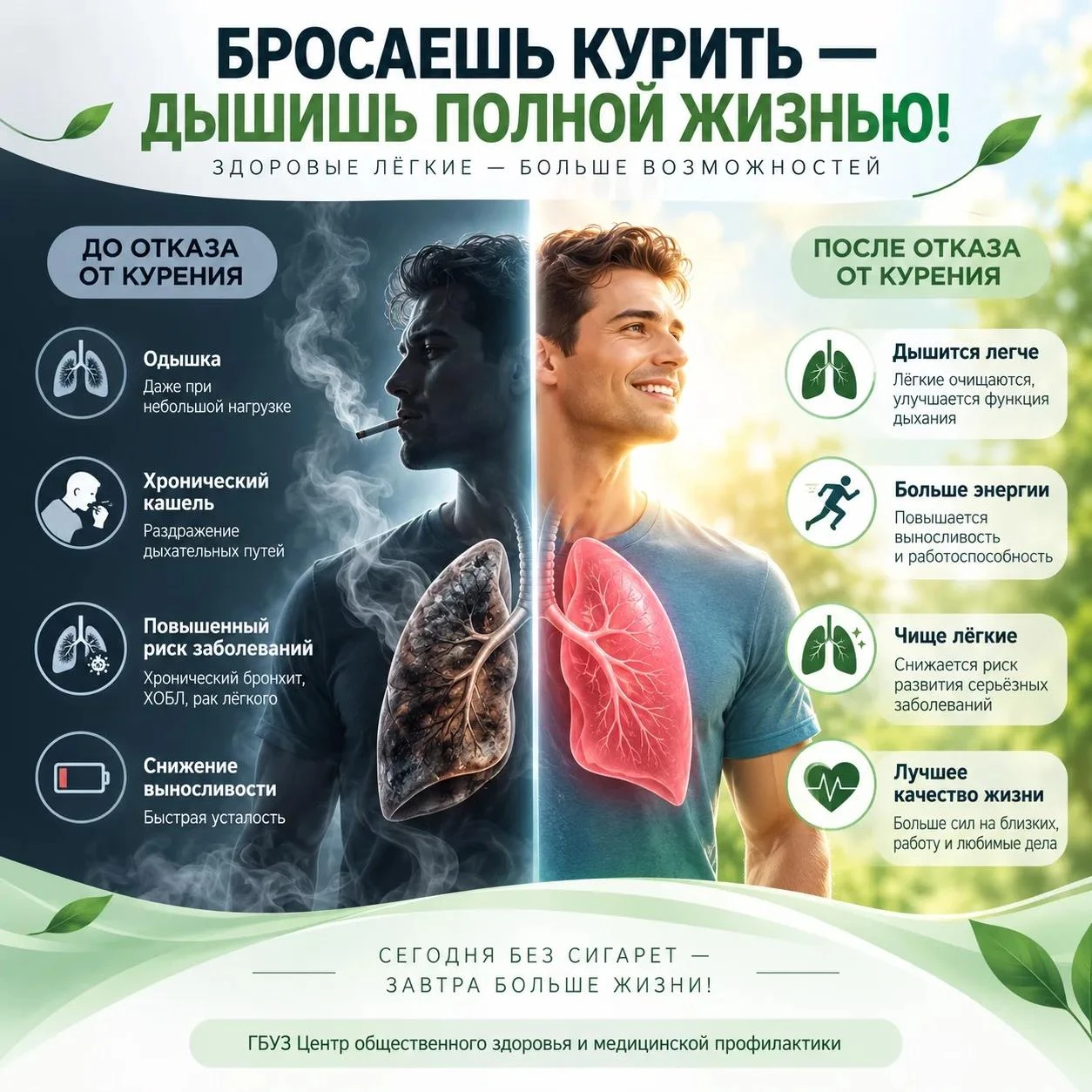 ⁉️ Устали от одышки после двух лестничных пролетов?