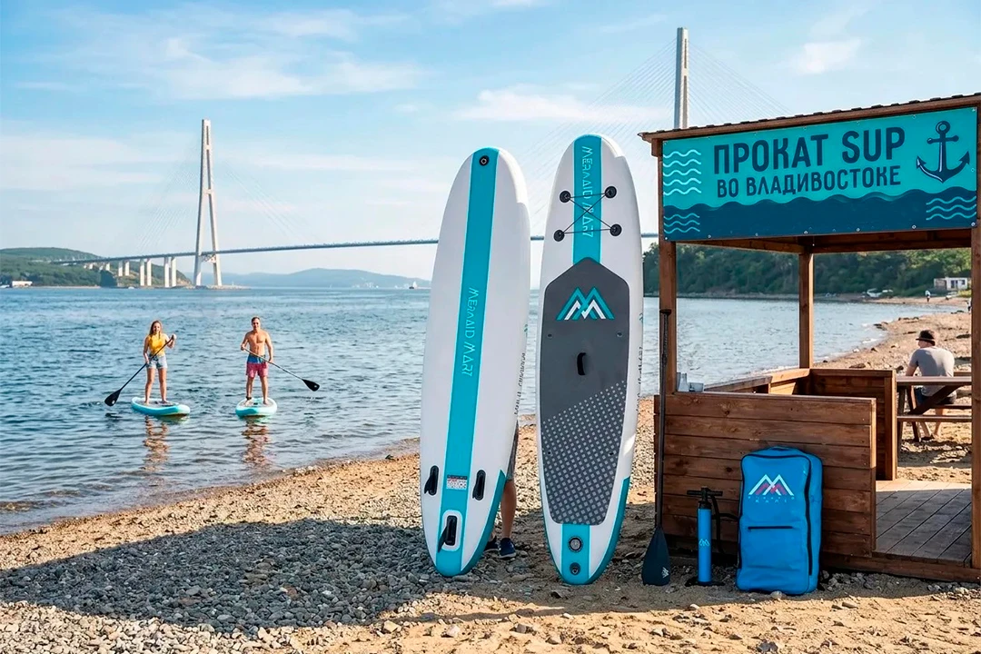 Покоряй волны Владивостока с East Marine! 🌊