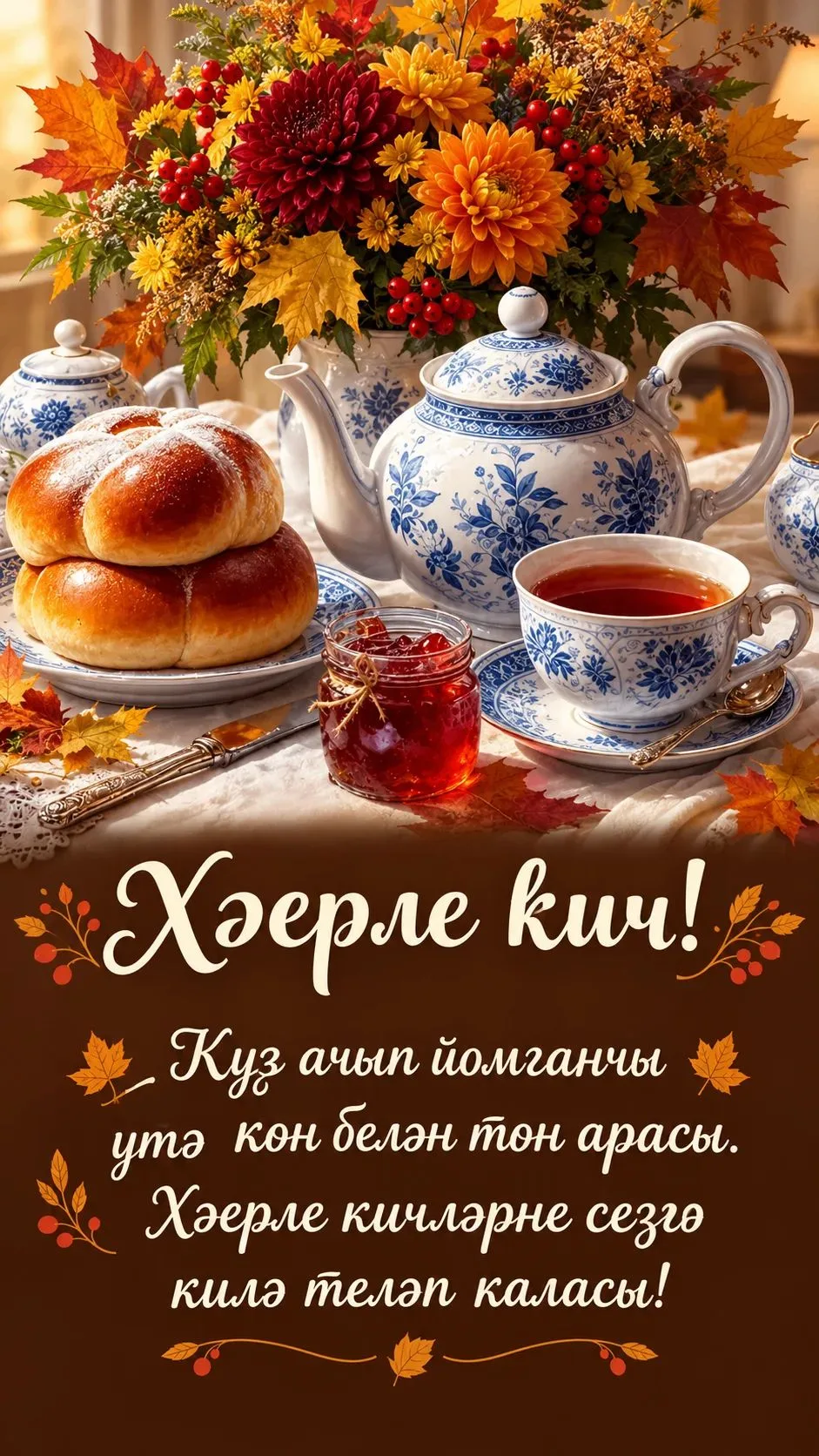Хәерле кич, дуслар!🍁