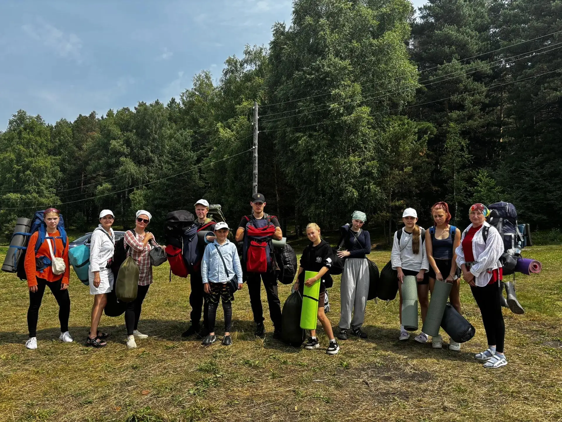 🏕️ Старт проекта «В поход с директором» в Кузбассе! 🏕️