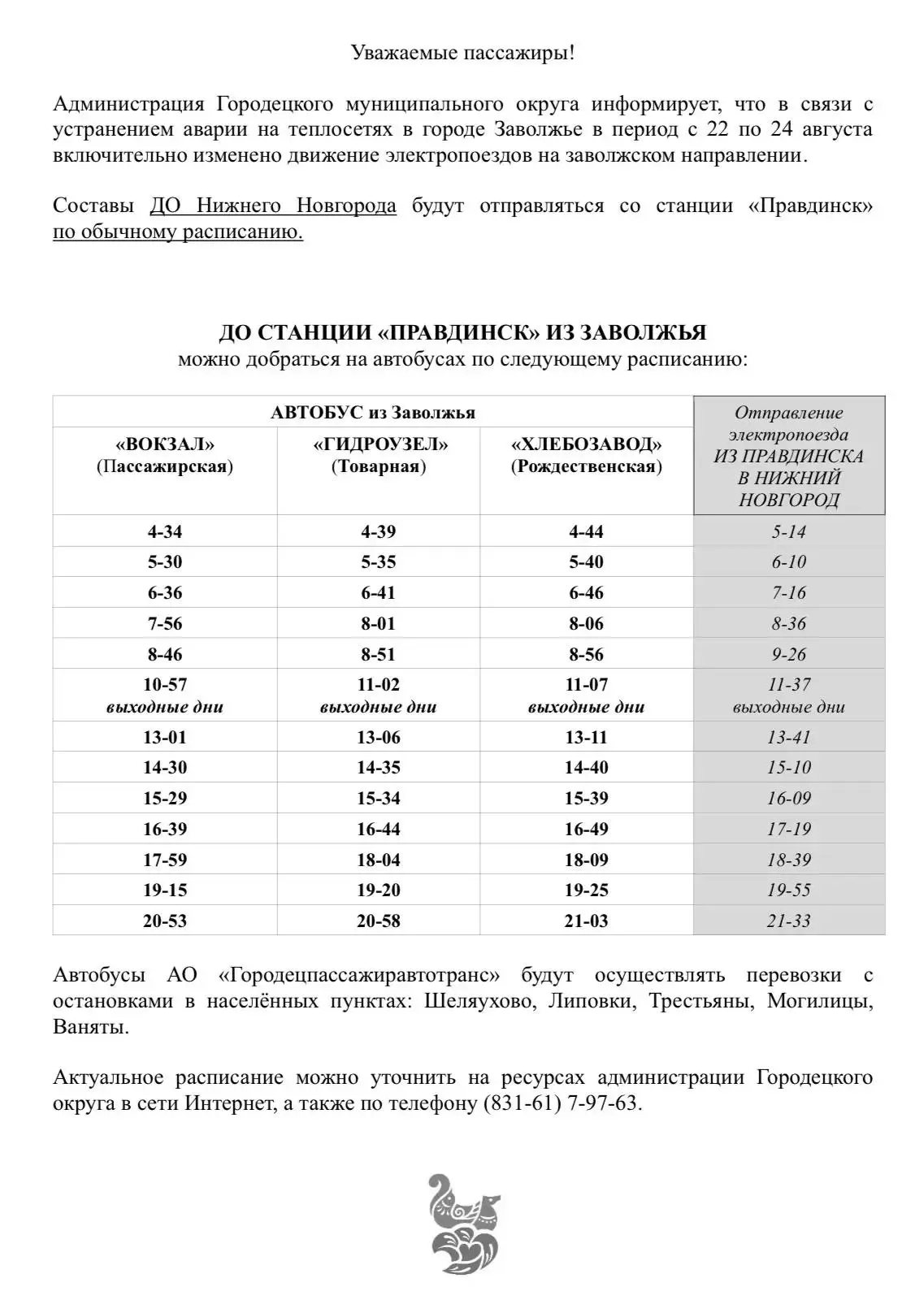 ❗Жители Заволжья останутся без горячей воды и электричек на три дня. Завтра там начнетс...